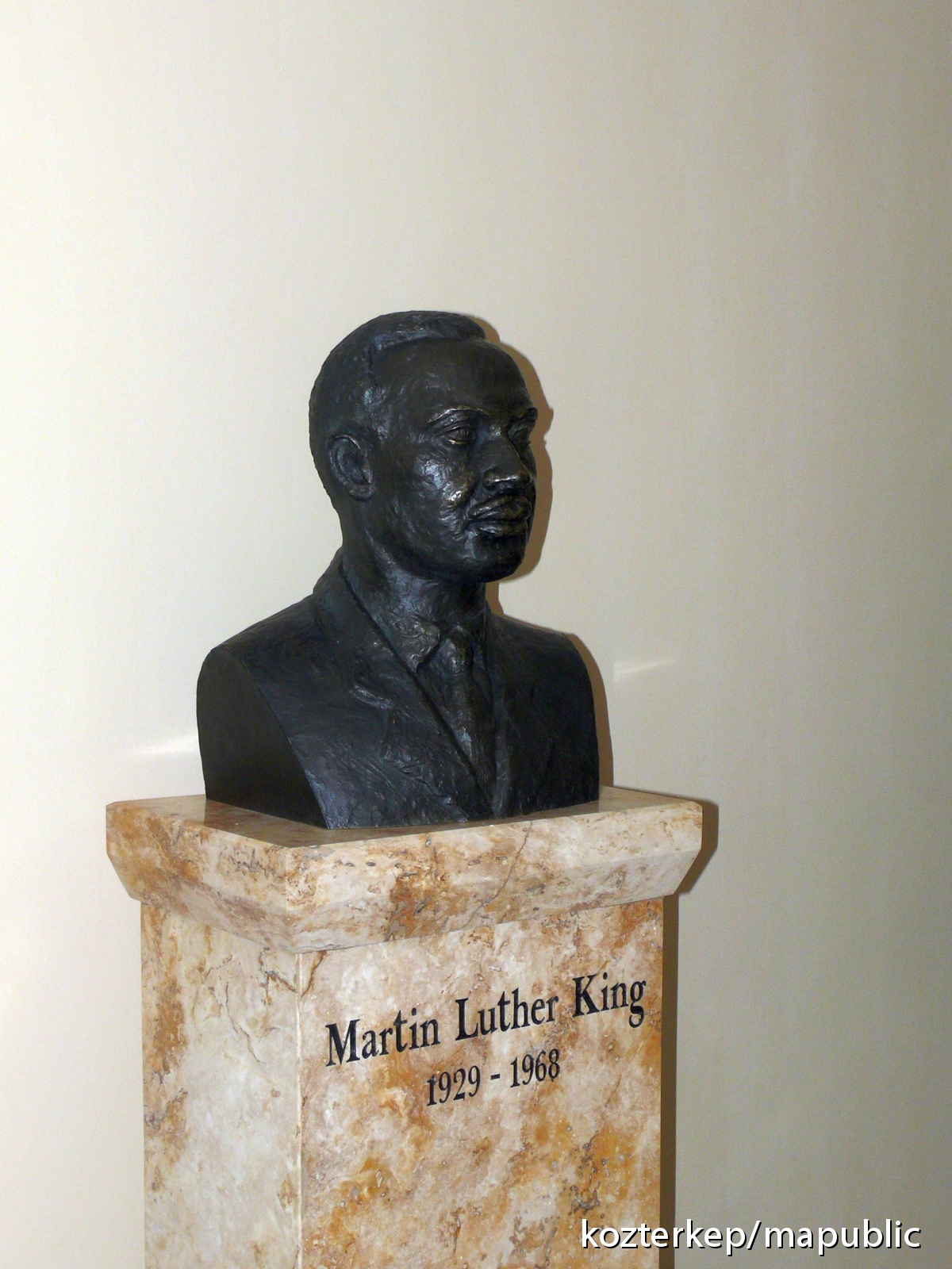 Martin Luther King Kozterkep